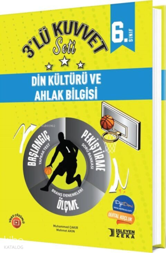 İşleyen Zeka 6. Sınıf Din Kültürü ve Ahlak Bilgisi 3 lü Kuvvet Serisi Seti