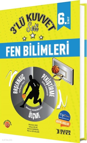 İşleyen Zeka 6. Sınıf Fen Bilimleri 3 lü Kuvvet Serisi Seti