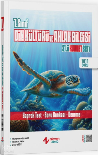 İşleyen Zeka 7. Sınıf Din Kültürü ve Ahlak Bilgisi 3 lü Kuvvet Serisi Seti
