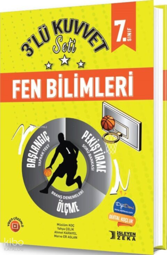 İşleyen Zeka 7. Sınıf Fen Bilimleri 3 lü Kuvvet Serisi Seti