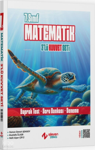 İşleyen Zeka 7. Sınıf Matematik 3 lü Kuvvet Serisi Seti