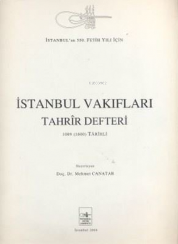 İstanbul Vakıfları Tahrir Defteri