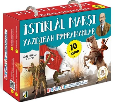 İstiklal Marşı Yazdıran Kahramanlar Seti - 10 Kitap Takım