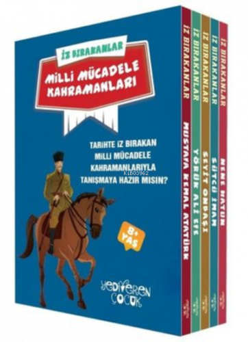 İz Bırakanlar - Milli Mücadele Kahramanları Seti - 5 Kitap Takım