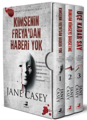 Jane Casey Jess Tennant Serisi Seti - 3 Kitap Takım - Kutulu