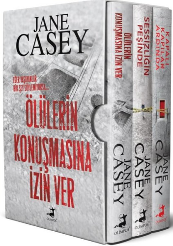Jane Casey Maeve Kerrigan Serisi 3 - 3 Kitap Takım - Kutulu