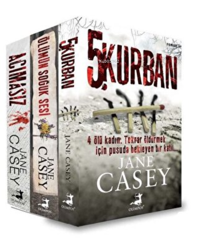 Jane Casey Polisiye Set 3 (3 Kitap Takım)