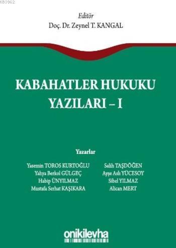 Kabahatler Hukuku Yazıları 1