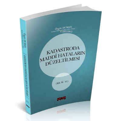 Kadastroda Maddi Hataların Düzeltilmesi