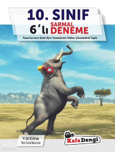 Kafa Dengi 10.Sınıflar Sarmal Deneme Seti - 6'lı Paket (Tümü Video Çözümlü)