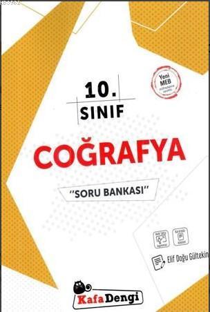 Kafa Dengi Yayınları 10. Sınıf Coğrafya Soru Bankası Kafa Dengi