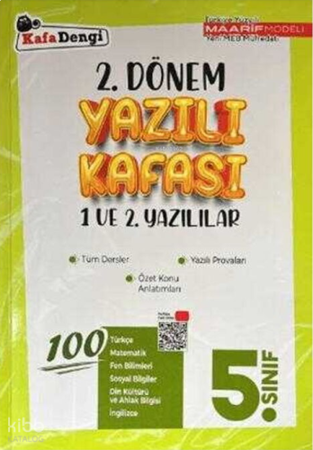 Kafa Dengi Yayınları 5. Sınıf 2. Dönem Yazılı Kafası