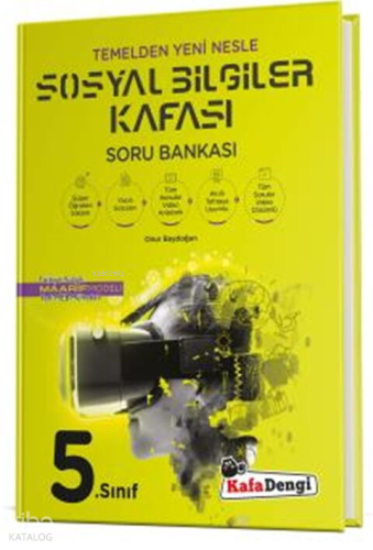 Kafa Dengi Yayınları 5. Sınıf Sosyal Bilgiler Kafası Soru Bankası