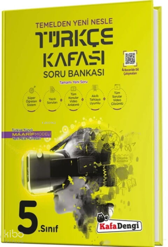 Kafa Dengi Yayınları 5. Sınıf Türkçe Kafası Soru Bankası