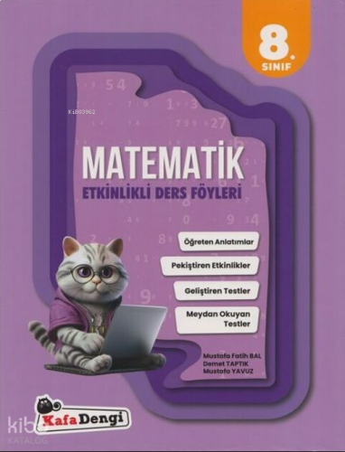 Kafa Dengi Yayınları 8. Sınıf Matematik Etkinlikli Ders Föyleri