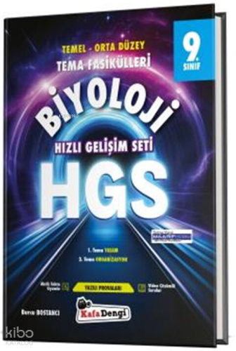 Kafa Dengi Yayınları 9. Sınıf Biyoloji HGS Tema Fasikülleri