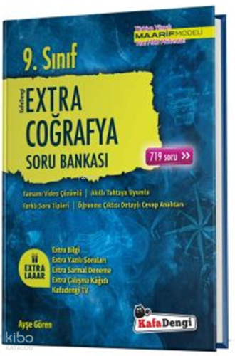 Kafa Dengi Yayınları 9. Sınıf Coğrafya Extra Soru Bankası