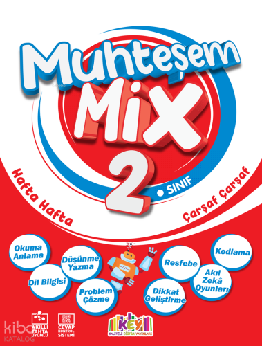 Kaliteli Eğitim Yayınları Yayınları Muhteşem Mix – 2. Sınıf