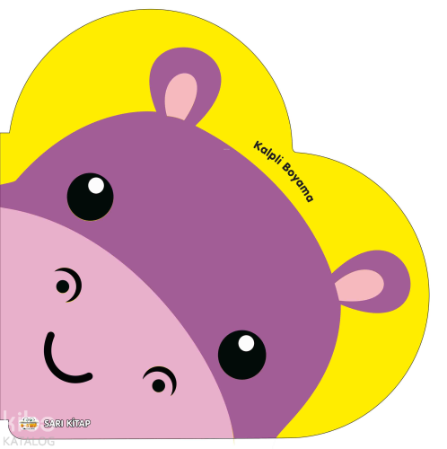 Kalpli Boyama - Sarı Kitap