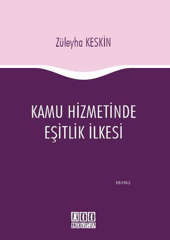 Kamu Hizmetinde Eşitlik İlkesi