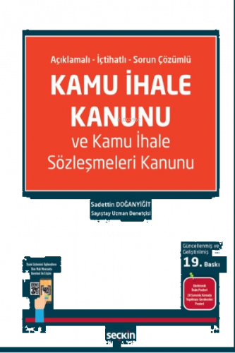Kamu İhale Kanunu ve Kamu İhale Sözleşmeleri Kanunu (Ciltli)