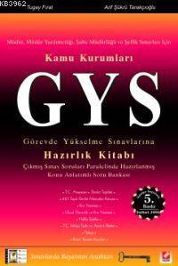 Kamu Kurumları Gys Hazırlık Kitabı; Görevde Yükselme Sınavları
