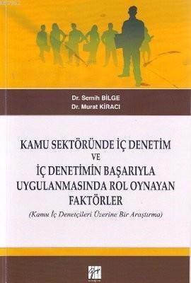 Kamu Sektöründe İç Denetim ve İç Denetimin Başarıyla Uygulanmasında Rol Oynayan Faktörler; Kamu İç Denetçileri Üzerine Bir Araştırma
