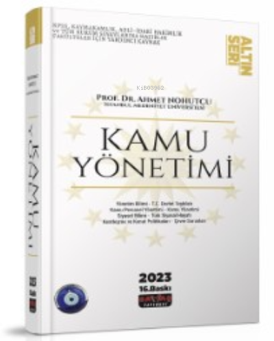 Kamu Yönetimi Konu Anlatımı