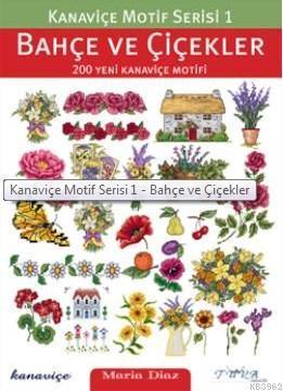 Kanaviçe Motif Serisi 1 - Bahçe ve Çiçekler