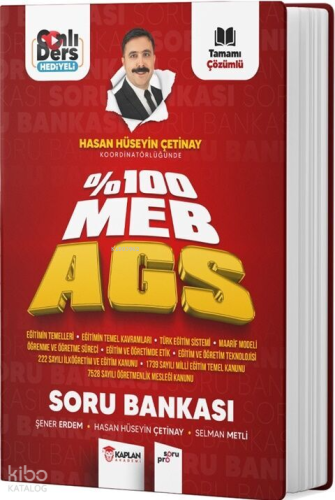 Kaplan Akademi MEB AGS Eğitim ve Eğitim Mevzuatı Soru Bankası