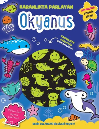 Karanlıkta Parlayan Kitaplar - Okyanus (Parlayan Çıkartmalar)