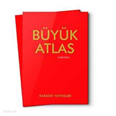 Karatay Büyük Atlas - Ciltli