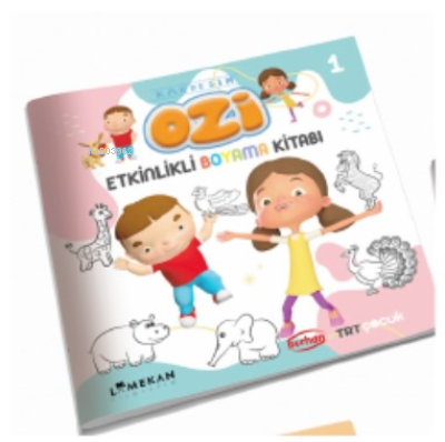 Kardeşim Ozi Etkinlikli Boyama  Kitabı 1