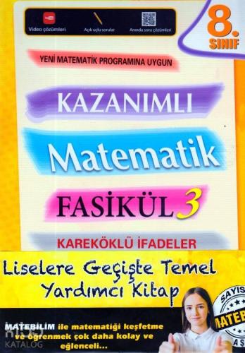 Karekod 8. Sınıf Kazanımlı Matematik Fasikül 3 Kareköklü İfadeler