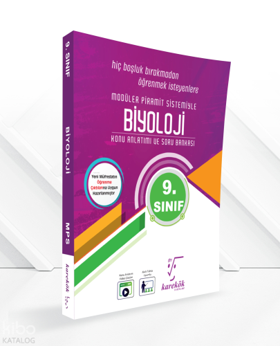 Karekök 9. Sınıf Biyoloji Mps (Modüler Piramit Sistemi)