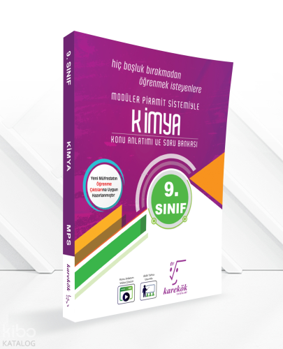 Karekök 9. Sınıf Kimya Mps (Modüler Piramit Sistemi)