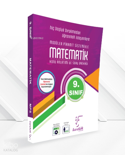 Karekök 9. Sınıf Matematik Mps (Modüler Piramit Sistemi)
