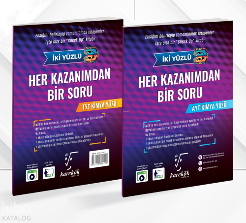 Karekök TYT - AYT Her Kazanımdan Bir Soru Kimya