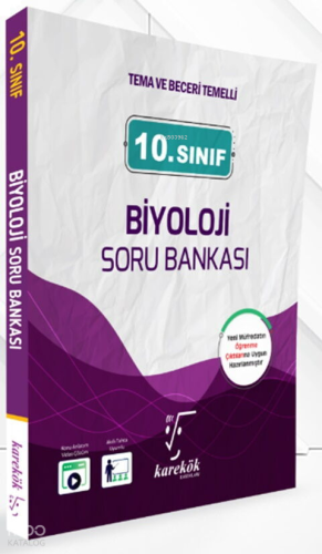 Karekök Yayınları 10. Sınıf Biyoloji Soru Bankası
