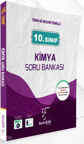 Karekök Yayınları 10. Sınıf Kimya Soru Bankası