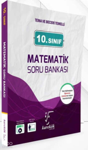 Karekök Yayınları 10. Sınıf Matematik Güncel Soru Bankası