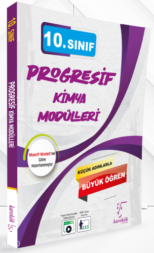 Karekök Yayınları 10. Sınıf Progresif Kimya Modülleri