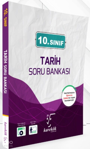 Karekök Yayınları 10. Sınıf Tarih Soru Bankası