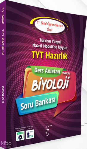 Karekök Yayınları 11. Sınıf TYT Hazırlık Ders Anlatan Biyoloji Soru Ba