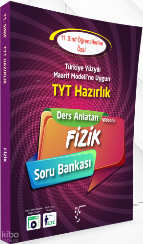 Karekök Yayınları 11. Sınıf TYT Hazırlık Ders Anlatan Fizik Soru Banka