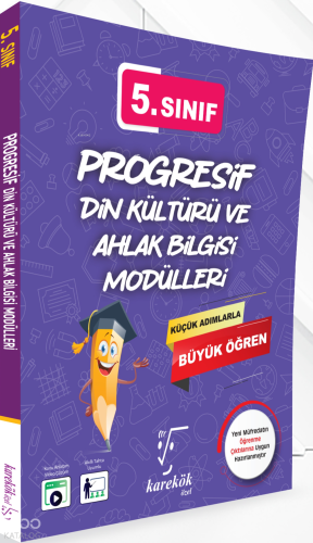 Karekök Yayınları 5. Sınıf Progresif Din Kültürü ve Ahlak Bilgisi Modü