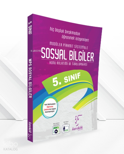 Karekök Yayınları 5. Sınıf Sosyal Bilgiler MPS Konu Anlatımlı Soru Ban