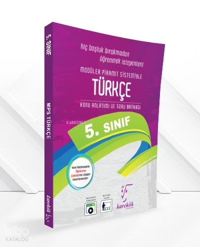 Karekök Yayınları  5.Sınıf Türkçe Mps (Modüler Piramit Sistemi)