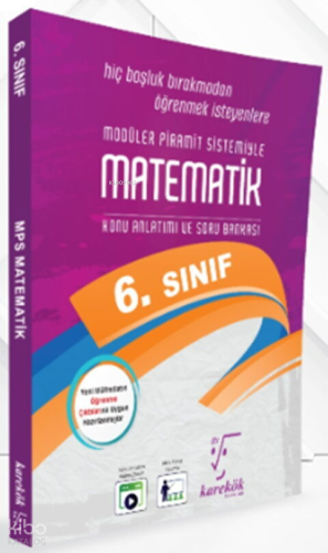 Karekök Yayınları 6. Sınıf Matematik MPS Konu Anlatımlı Soru Bankası