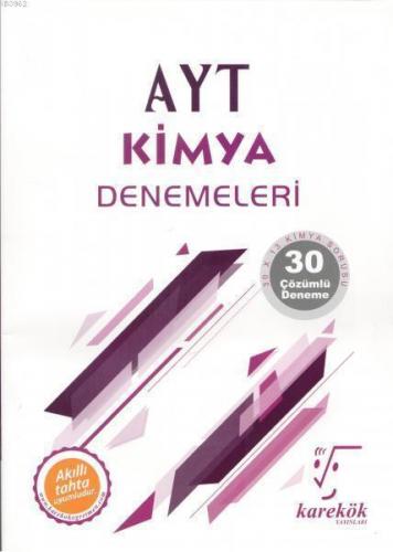 Karekök Yayınları AYT Kimya Denemeleri Karekök